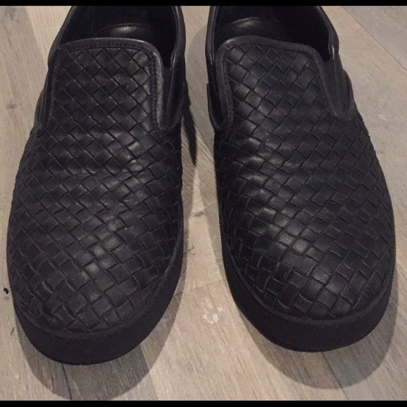 Bottega Venetta Intrecciato Nappa Sneakers Shoes - Picture 3 of 5